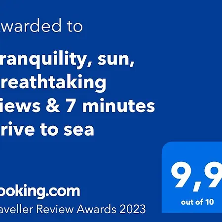Apartment Tranquility, Sun, Breathtaking Views & 7 Minutes Drive To Sea Benitatxell